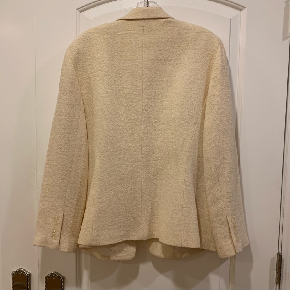 Talbots new blazer - off white - size 12 - Picture 4 of 11